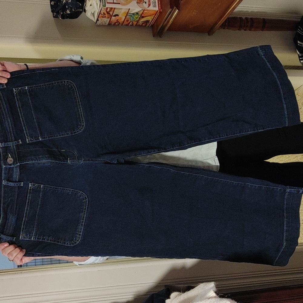 FREE ASSEMBLY SZ 18 FLARED JEAN/CULOTTE